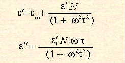 Maxwell-Wagner-Sillars
dielectric relationship